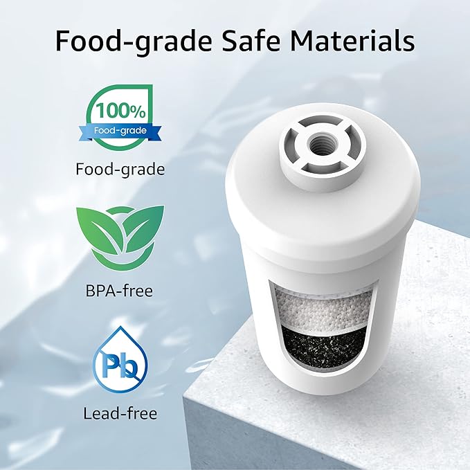 Filterlogic NSF/ANSI 372 Certified Fluoride Water Filter, Replacement for Berkey® PF-2® Fluoride Filter, Berkey® Gravity Filtration