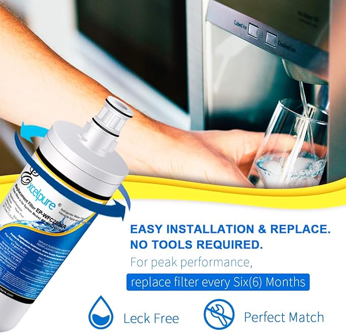 3US-AF01 Under Sink Water Filter Replacement for Filtrete Standard 3US-AF01 3US-AS01 Whirlpool WHCF-SRC WHCF-SUFC WHCF-SUF 3PACK