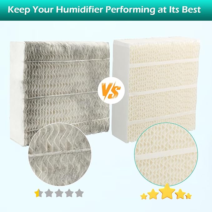 1043 Super Humidifier Wick Filter Replacement for Essick Air, Aircare Ma1201, Ma0800, Ep9500 Ep9700 Ep9800 Ep9R500 Ep9R700 Ep9R800 826000 831000, Bemis Space Saver 800/8000 Humidifier Wick