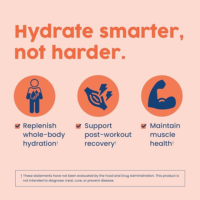 NativePath Native Hydrate, Zero Sugar, Electrolytes Powder with BCAAs, Peach Mango Hydration, Keto & Paleo Friendly, 30 Servings