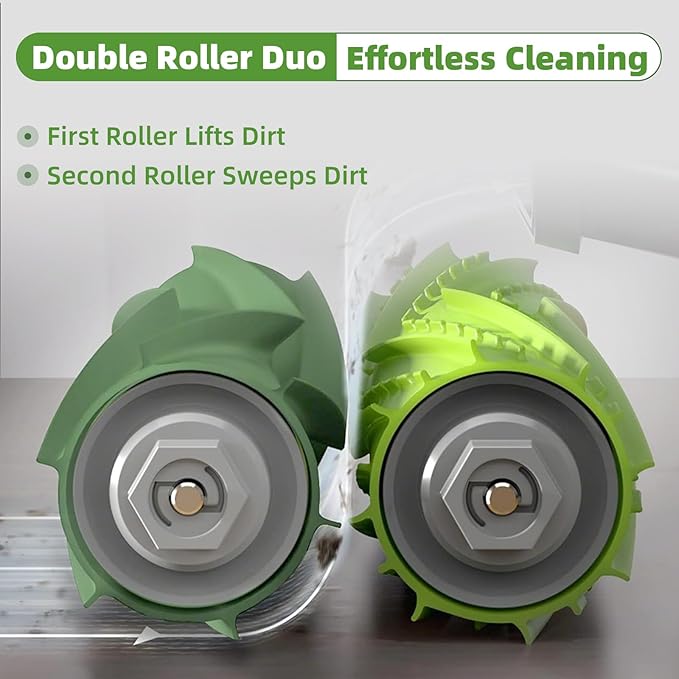 LOVECO 26-Pack Replacement Parts Compatible for iRobot Roomba E I & J Series, i7 i7+ j7 j7+ E5 E6 E7 i8 i6 i5 i4 i3 i2 i1 j8 j6 j5 and Plus Version, 4 Set Main Brush, 8 Filter, 8 Side Brush