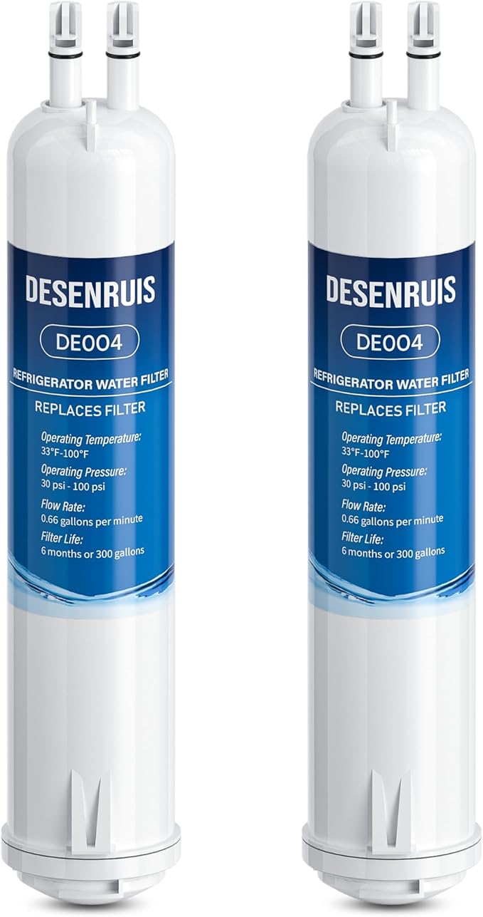4396841 Replacement for EDR3RXD1, Filter 3, KAD3RXD1, WHR3RXD1, Compatible with Kenmore 46-9083,46-9030, 9030, 9083 Water Filter, Pack of 2, By DESENRUIS