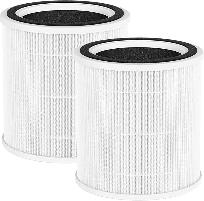 2 Packs AC400 Air Purifiers Replacement Filter Compatible with Purivortex AC400 Air Purifier, High Efficiency AC400 H13 True Replacement Filter