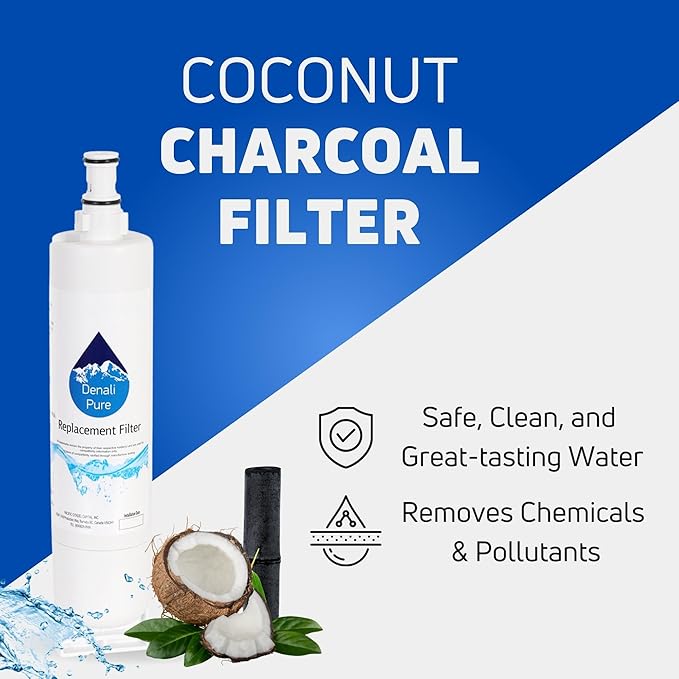 3-Pack Replacement for Kenmore 9902 Refrigerator Water Filter - Compatible with Kenmore 9902 Fridge Water Filter Cartridge