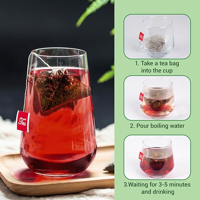 Liver Detox Tea Natural, Liver Cleanse Detox & Repair Dandelion Milk Thistle Tea Support Kidney Health, 10 Precious Ingredients Formula Herbal Teabags for Men & Women (2 Pack/30 Bags)