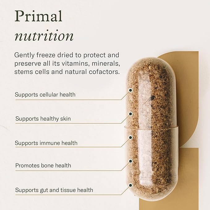 Enviromedica Bone Marrow Supplement – Grass-Fed New Zealand Beef Bone Marrow, MCHA, Bovine Cartilage, Collagen, Freeze-Dried, Vitamin K2 MK7, 120 Capsules