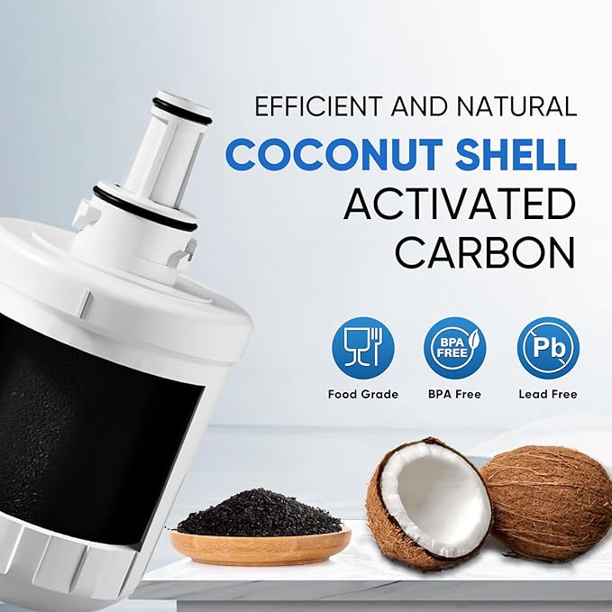 PUREPLUS Refrigerator Water Filter Replacement for DA29-00003G, DA29-00003B, DA29-00003F, DA29-00003A, Aqua-Pure Plus,HAFCU1, HDX FMS-1, RSG257AARS, RFG237AARS, RFG297AARS, RS22HDHPNSR,RWF1100A,2Pack