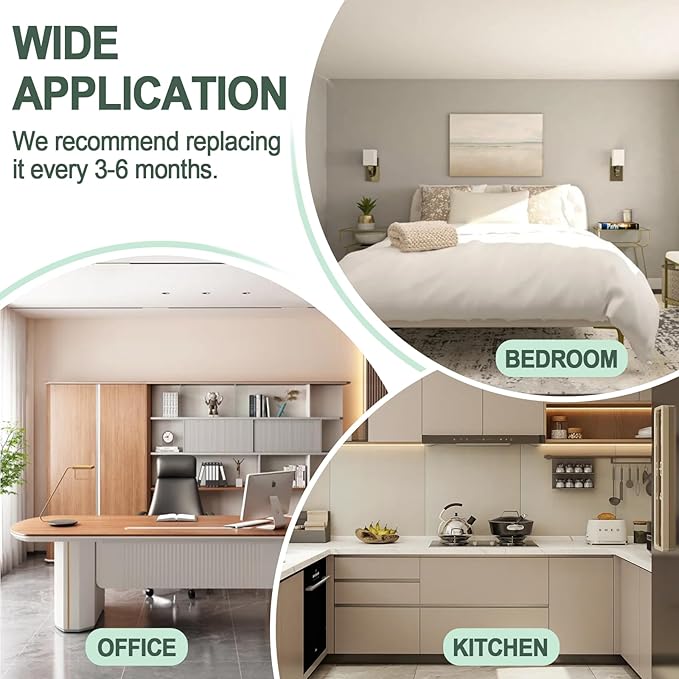 TZ-K2 Air Purifier Replacement Filter Compatible with ToLife TZ-K2 Air Cleaner Purifier-2 Pack