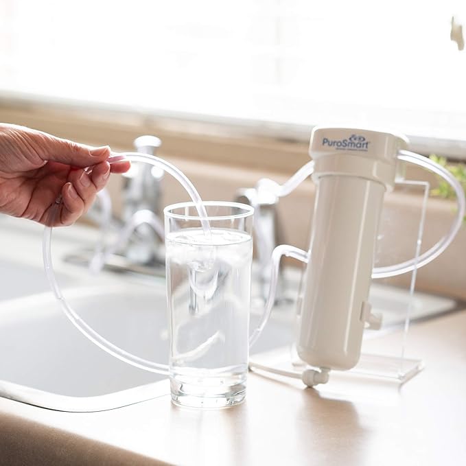 PuroSmart High Flow RO System, Counter Top Home Water Treatment System | Compact Countertop RO System | Great for Apartments & Rentals | Applied Membranes PSCT50