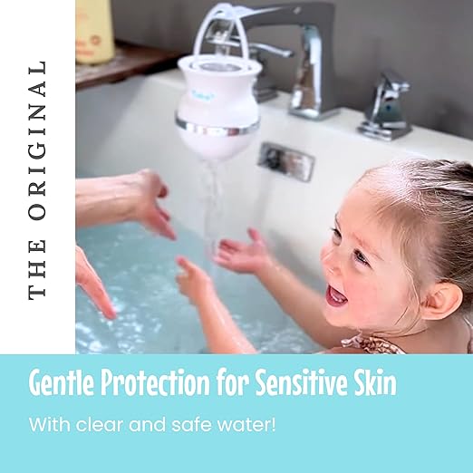 Tubo Bath Filter 2.0 - The Original 8 Stage Bath Water Filter for Tub Faucet - Removes 99% of Chlorine and Contaminants - BPA-Free - Supports Healthy Skin & Hair - Easy Installation