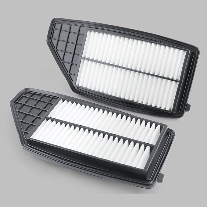 2pcs Engine Air Filter Set for Honda Insight 1.5L Hybrid 2019 2020 2021 2022; Replace 17220-6L2-A01, XA11673