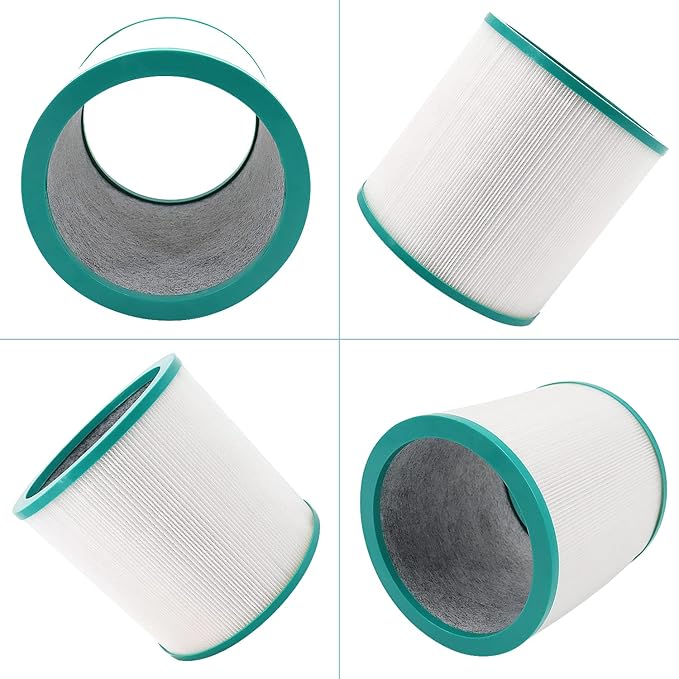 Replacement TP02 Air Purifier Filters Compatible with All Dyson Pure Cool Link Models TP01, TP02, TP03, BP01, AM11 Tower Purifier Part # 968126-03 305158-01, 305159-01, 308400-01 (2 Pack)