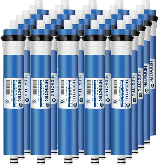 Geekpure 50 GPD Reverse Osmosis RO Membrane Replacement -NSF Certificated (Pack of 25)