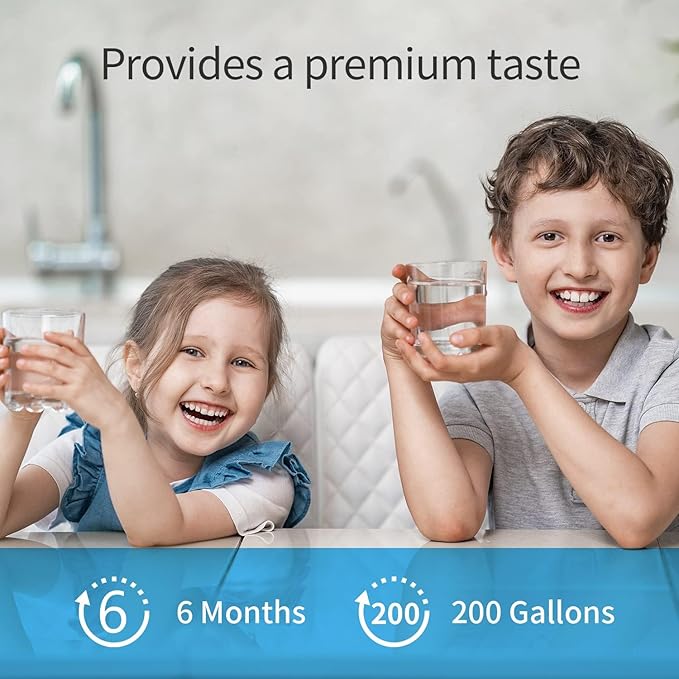 Lifefilter Replacement for MWF Refrigerator Water Filters, MWFP, HDX FMG-1, MWFA, GWF, WFC1201, RWF1060, 197D6321P006, 9991, 3 Pack