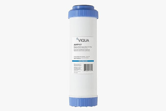 VIQUA AWP117 Dual Sediment Carbon Filter 5-Micron Water Filter for 10 VT DWS Systems, Polypropylene Whole House 10 x 2.5 Inches