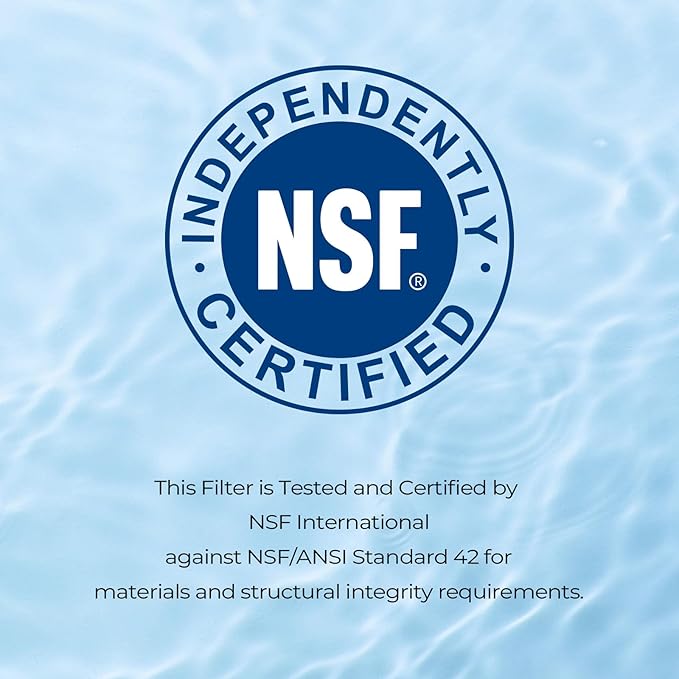 UKF8001 Refrigerator Water Filter 4, Replacement for Whirlpool EDR4RXD1, MAYTAG UKF8001AXX, UKF8001AXX-200, 4396395, Kenmore 46-9006, Viking WF295, Puriclean II, RWF0900A, 3 Pack