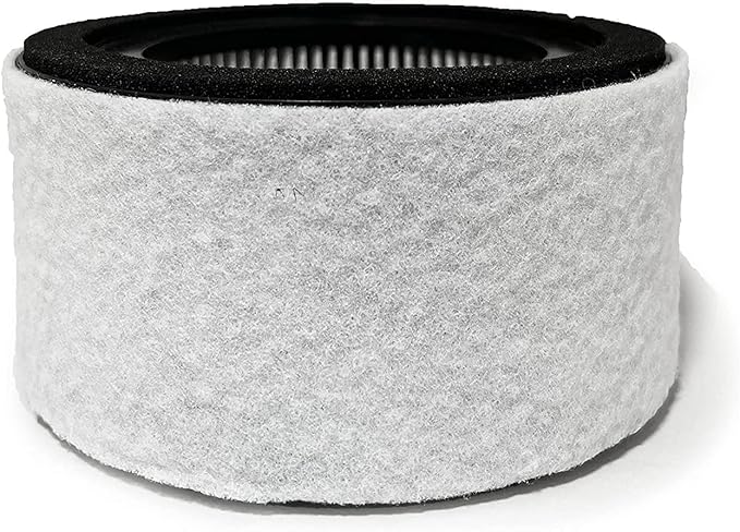 Nispira EE-5067 HS-1944 H13 Filter Replacement for Crane Air Purifier 3-in-1 True HEPA Carbon Washable Pre Filter, 1 Pack