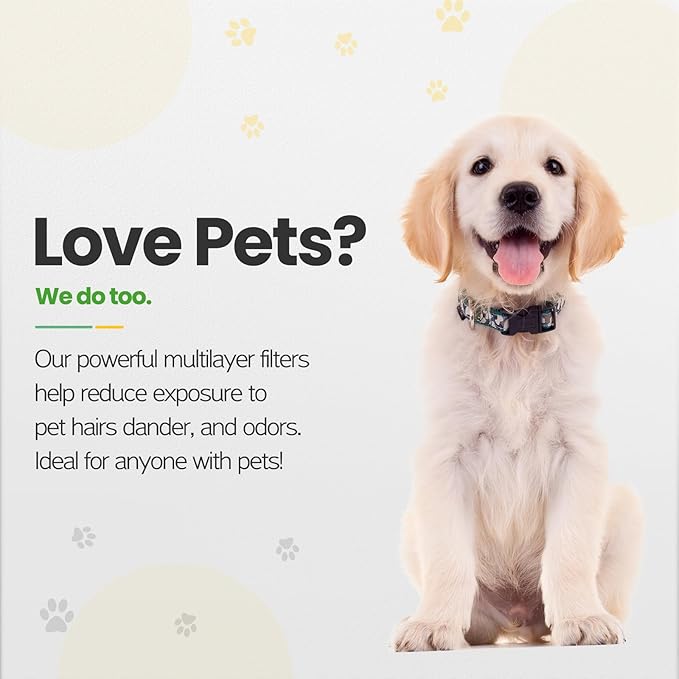 HPA300 HEPA Filter Replacement Compatible with Honeywell Air Purifier HPA300 Series, HPA300, HPA304, HPA8350, HPA300VP, HPA3300b, HPA5300