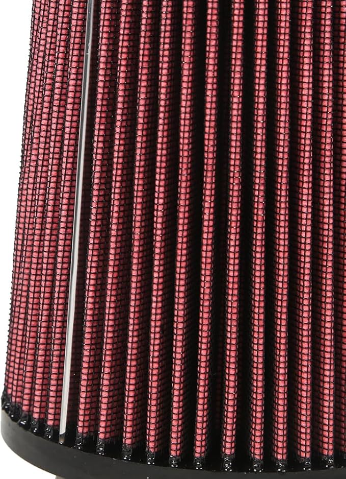 2.75 Inch 70 mm Inlet Cold Air Intake Filter Cone Replacement Quality Dry Air Filter Red