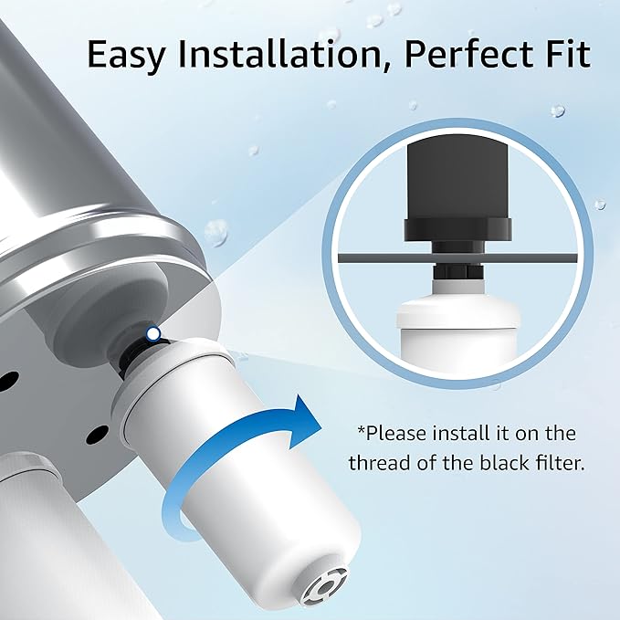 Filterlogic NSF/ANSI 372 Certified Fluoride Water Filter, Replacement for Berkey® PF-2® Fluoride Filter, Berkey® Gravity Filtration