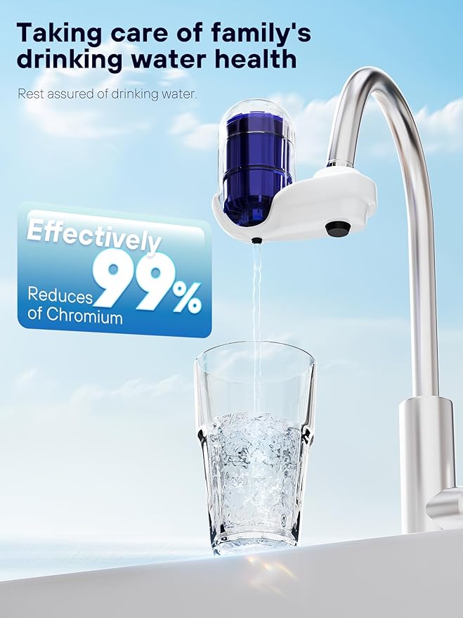 Faucet Mount Water Filter Replacement, Fit for All PUR, PURS PLUS Pur Water Filter Replacement, Compatible with RF-3375 RF-9999 Pur Filter Replacement, 3 pack By AVXBYR