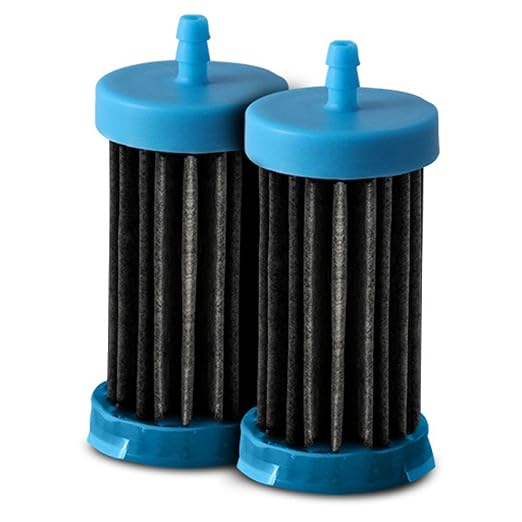 Water Filter Replacement for Jug Countertop Water Filtration System, Removes Unwanted Water Borne Elements, Providing Purified Drinking Water from Your Tap. Filters ONLY 2PK