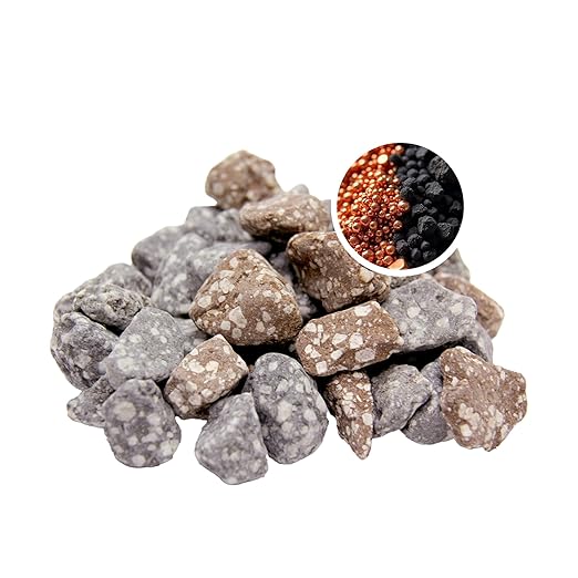 Copper Ion Mineral Stones Replacement 13564 (Formerly 1386) for Nikken Aqua Pour Gravity Water Filter System 1360, Remineralize Water for Pimag Alkaline Dispenser, Countertop Drinking Filter, 2 Pack