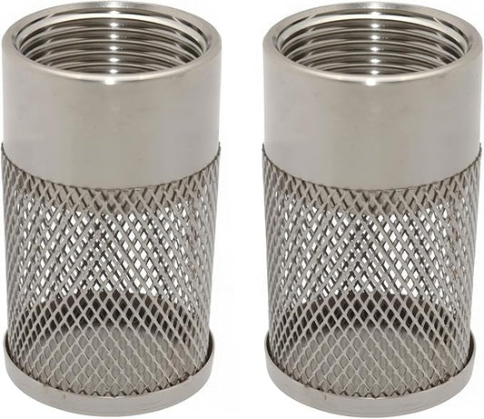 2pcs Dia 30mm Hose Inlet Strainer Filter,Fit for Irrigation Garden High Pressure,Hose Water Suction Strainer Garden Hose Inlet Filter