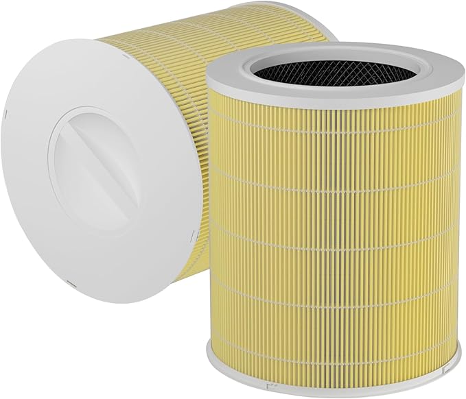 2 Pack AP401 AP402 Filter Replacement, Compatible with Dayette AP401 AP402 and JOWSET AP402 AP403 Air Purifier for Large Room up to 3000Ft², H13 True HEPA Filter, Designed for Pet