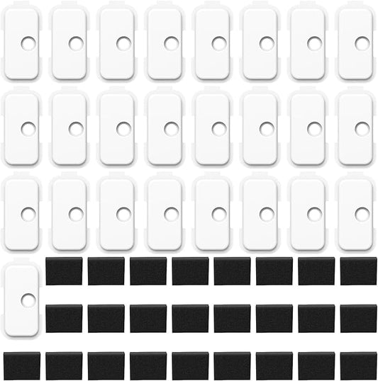 25 Packs Replacement Filters for PETLIBRO Dockstream Cat Water Fountain PLWF005 PLWF115 PLWF105, 12 Months Set of Replacement Filters for Ultra Quiet Pet Water Fountain, 25 Filters and 25 Sponges