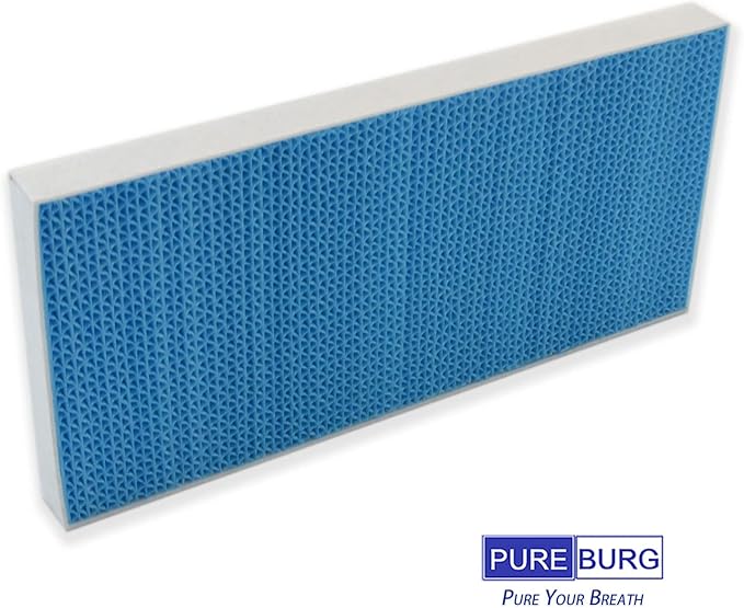PUREBURG Replacement Filter Set Compatible with Turonic PH950 & Extract-All AMB1 Air Purifiers,H13 True HEPA Activated carbon Set with Humidifier Filter 4-Stage Filtration