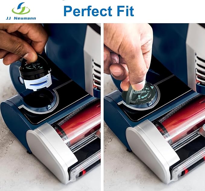 Odor-Neutralizer Replacement Cartridges Compatible with Shark ZU102 LA702 AZ3002 AZ4002 AZ3000 HZ3000 HZ3002 IZ862H IZ562H ZD550 Stratos Upright Vacuum, Air Purifier & Robot Vacuums