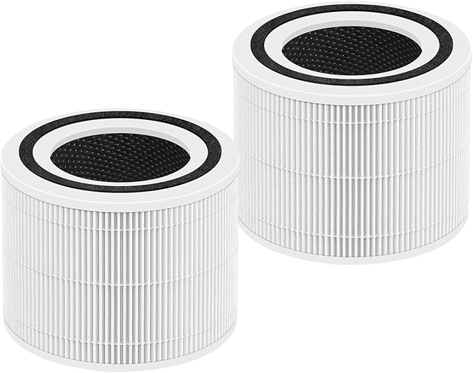 Core 300 Replacement Filter for Levoit Core 300/300S,Core 300-P Air Purifier, 3-in-1 H13 True HEPA Filter Replacement,Compare to Part No. Core 300-RF,2 Pack