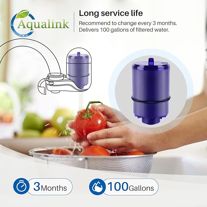 Faucet Water Filter Replacement for Pur® Plus RF9999® FM-2500V, FM-3700, RF3375, PFM400H PFM450S PFM150W PFM350V PUR-0A1 FM2500V FM-3700 3PACK