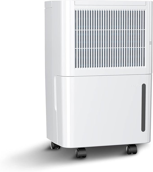 2500 Sq.Ft Dehumidifiers with Drain Hose for Home, 30 Pints Large Room Dehumidifier with Smart Humidity Control, 24H Timer, 3 Working Modes for Bathroom & Bedroom