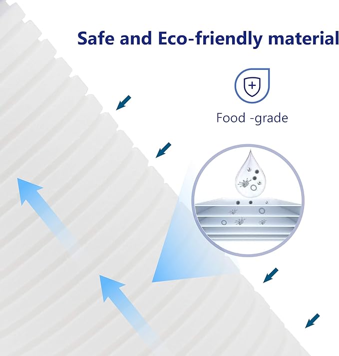 Overbest 10" x 4.5" Whole House Water Filte Replacernent for 3M®Aqua-Pure®AP810, AP811, AP801, AP801-C, AP801T, P801B, Whirlpool® WHKF-GD25BB, VWHKF-DWHBB, 5 Micron Well & Tap Water Filter, Pack of 3