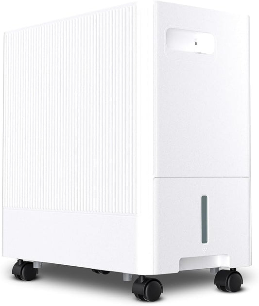 22 Pints Dehumidifier for Basement with Drain Hose,2000 Sq.Ft Dehumidifiers for Home,With 24-Hour Timer Function,Automatic Defrost,Multiple Dehumidification Modes,Suitable for Large Rooms