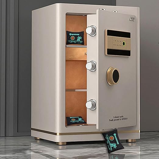 100g x 5pcs Rechargeable Desiccant Packs, Reusable Car Dehumidifier Bags Color Indicating Silica Gel Packets Moisture Absorbers for Storage Bins, Suitcase, Safe, 3D Filaments, Electronics