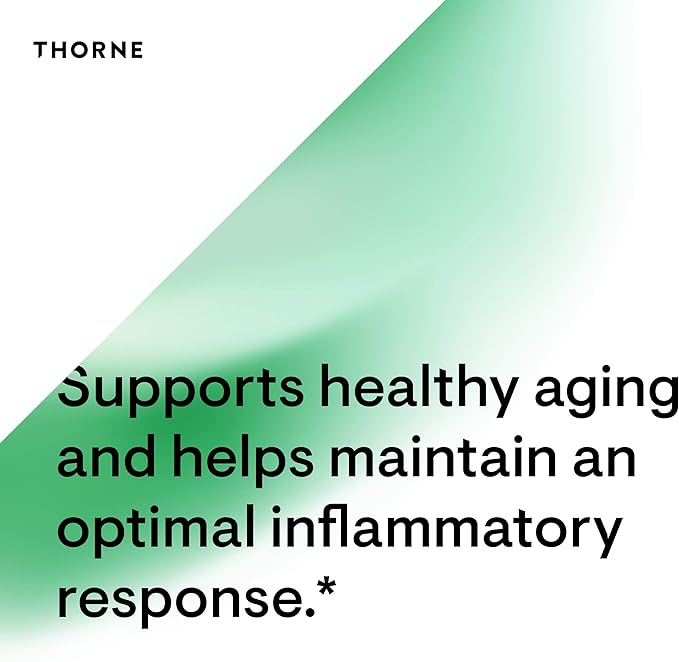 THORNE PolyResveratrol-SR - Trans-Resveratrol Supplement for Healthy Aging* - 60 Capsules