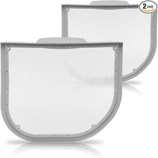 PartsBroz 5231EL1001C Dryer Lint Trap Filter Screen (2-Pack) for LG Dryer Lint Filter Replacement, Kenmore Elite Dryer Parts DLE1101W DLE1501W DLE4970W DLE5001W DLE7300WE DLEX5170W DLE4870W DLE7100W