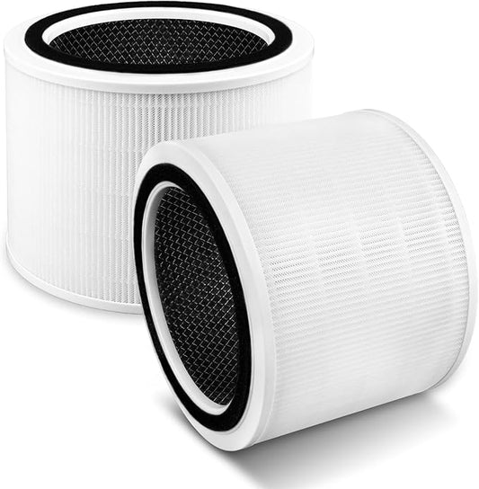 Improvedhand Core 200S Replacement Filter Compatible with Levoit Core 200S Smart WiFi Air Purifier, 3-in-1 Pre, H13 True HEPA, High-Efficiency Activated Carbon, Part # Core 200S-RF, Pack of 2