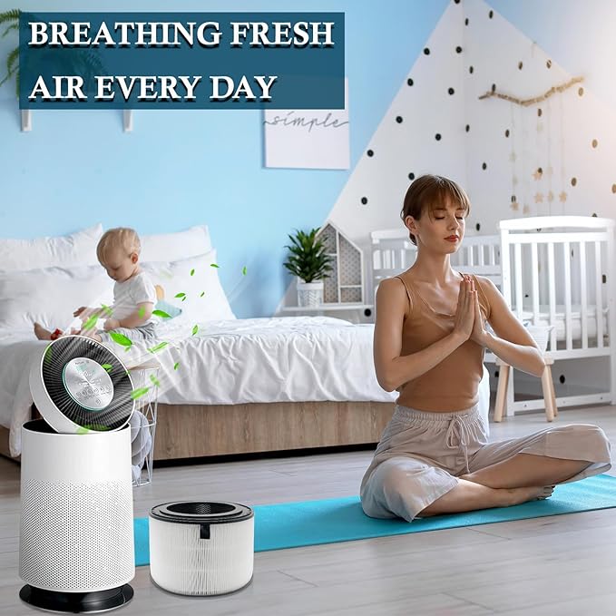 PuriCare 360 Replacement FilterS Compatible with LG PuriCare 360 Air Purifiers AS560DWR0 & AS330DWR0 (Single Filter), Part Number AAFTDT301 Filter Replacement（H13 FILTER）