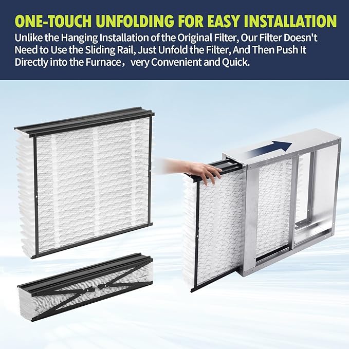 2 Pack 213 Replacement Filter Compatible with AprilAire Whole House Air Purifiers 1210,1620,2210,2216,3210,4200,20x25x4 MERV-13 Furnace Filter, Not fit for 1213 UPGRADE KIT(MODEL 2120 OR 2200)