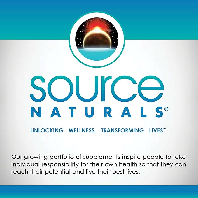 Source Naturals Broccoli Sprouts Extract, Sprouted Broccoli Extract Blend, 250 mg - 30 Tablets