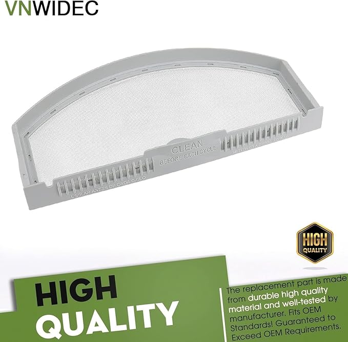 GTD42EASJ2WW GTD33EASK0WW GTX22EASK0WW GTD65GBSJ3WS Dryer Lint Screen Replacement For GE Gas Dryer