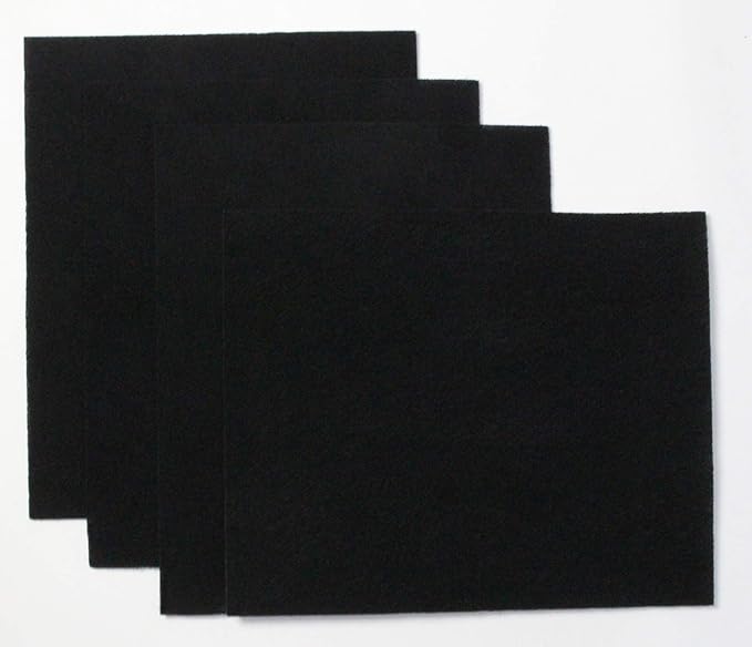 4 Pack of Universal Activated Carbon Pre-Filters for Honeywell HPA300 HA300 HPA300VP HPA304 HPA3300 HPA5300 HPA8350 Series Air Purifiers