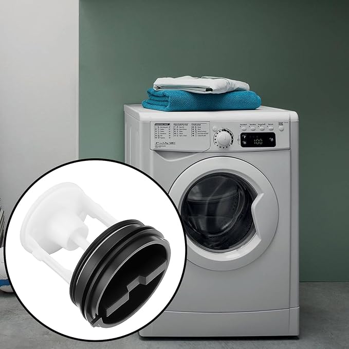 2pcs Washing Machine Drain Pump Filter Compatible with HOTPOINT Compatible with INDESIT