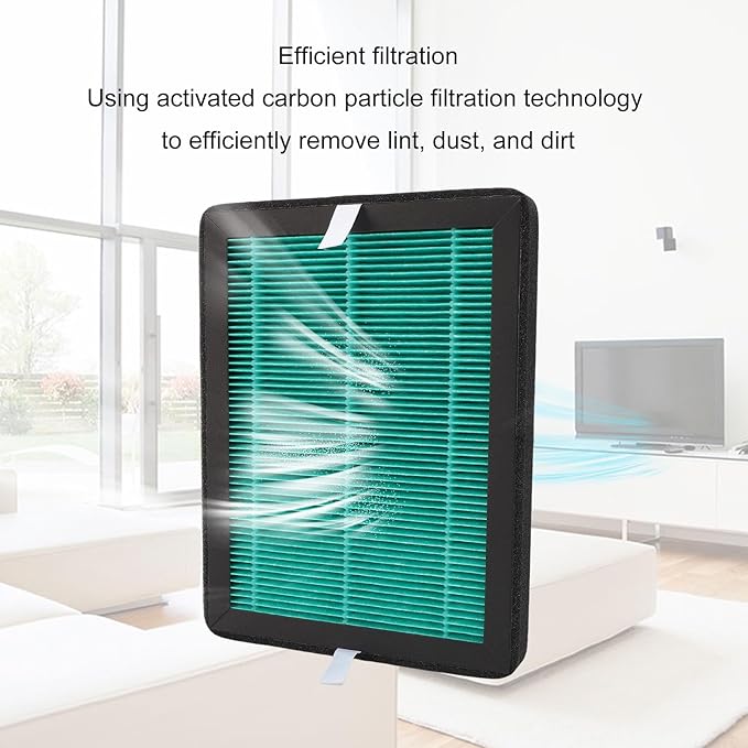 TOPINCN Dehumidifier Filter, Replacement Air Purifier Filter, High Efficiency Particulate Air Filter, Ensure Superior Filtration, Extend Dehumidifier Lifespan (Green)