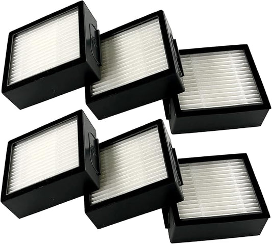 Dttery 6 Pack HEPA Filters Kit Replacement Part for iRobot Roomba e, i, j Series Robot Vacuums, 4639161, NOT Fits Combo j7+