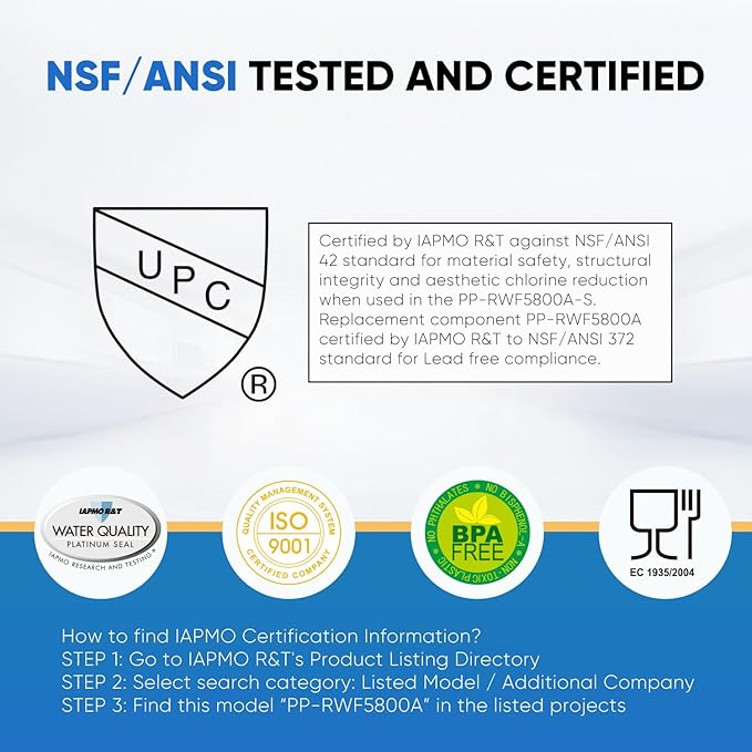 PUREPLUS EPTWFU01 Refrigerator Water Filter, Compatible with Frigidaire EWF02, GP006, Pure Source Ultra II, RWF5800A, 4Pack